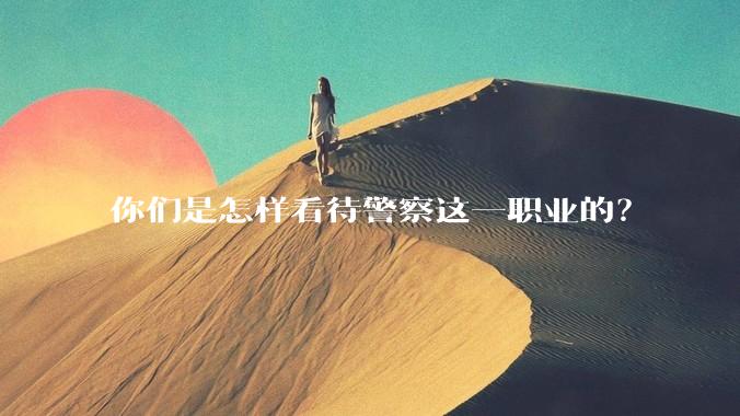 你们是怎样看待警察这一职业的？