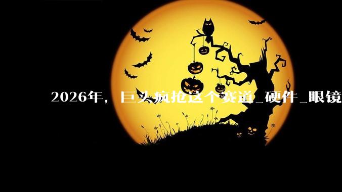 2026年，巨头疯抢这个赛道_硬件_眼镜_产品